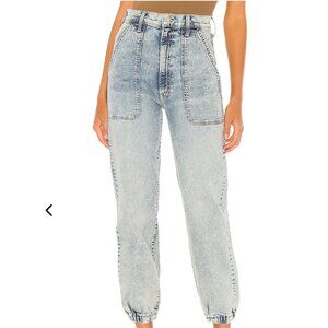 Mother Jeans: Wrapper Patch Springy Ankle